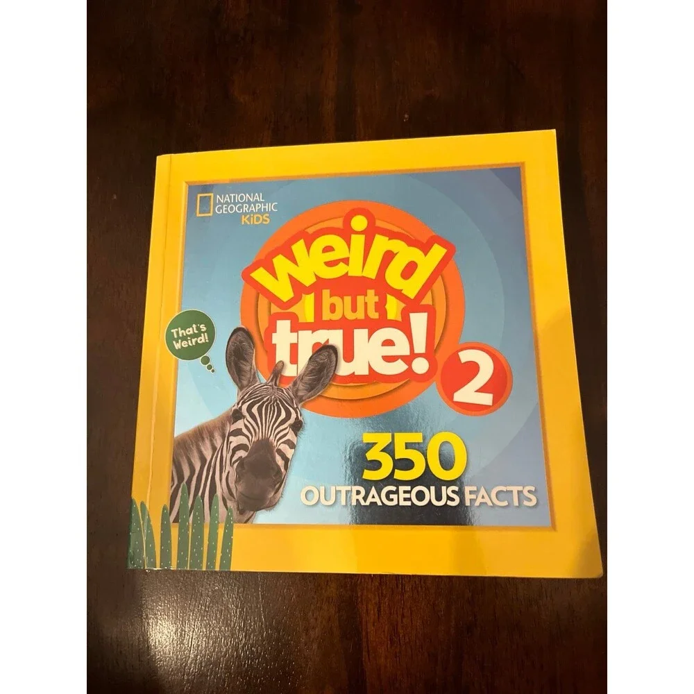 Bundle of 3 National Geographic Kids Book